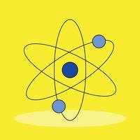 a rotation isolated yellow background vector