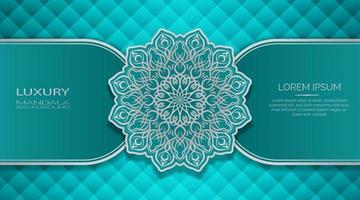 simple background with gold ornament border vector