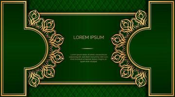 luxury background, with mandala ornament vector
