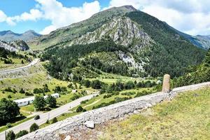 Mountain landscape view photo