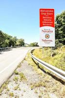 Navarra welcome sign photo