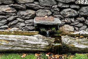 Andorra, 2022 - Moss on a well photo