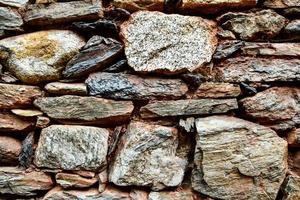 Rocky wall texture photo