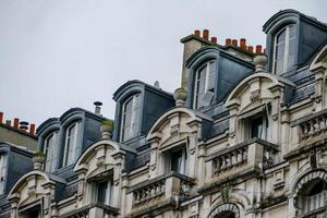 París, Francia, 2022 - exterior del edificio francés foto