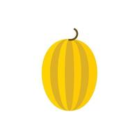 icono de melón en estilo plano vector