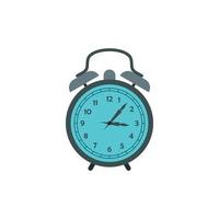 Alarm clock icon in flat style vector