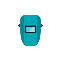 Welder mask icon, flat style vector