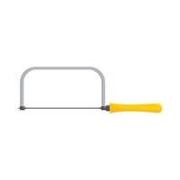 Hacksaw icon in cartoon style vector