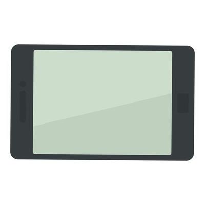 Smartphone icon, flat style
