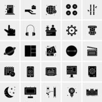 25 Universal Business Icons Vector Creative Icon Illustration to use in web and Mobile Related project