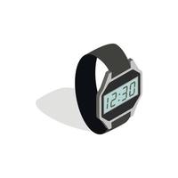 Smart watch icon, isometric 3d style vector