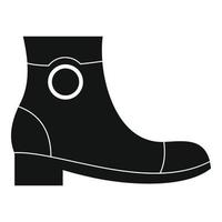 Woman shoes icon vector simple