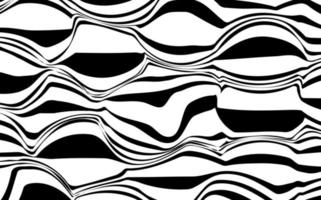 Trendy abstract wavy backgrounds. Seamless striped patterns vector