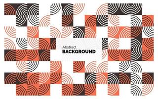 Geometric background with squares Vector illustration