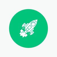 Startup Business Goal Launch Mission Spaceship vector