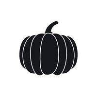 Pumpkin icon, simple style vector