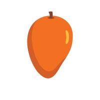 icono de mango, estilo plano vector