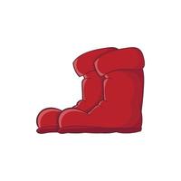 Boots icon, cartoon style vector