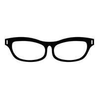 Care eyeglasses icon, simple style. vector