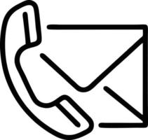 envelope icon in black vector image, illustration of envelope in black on white background, an envelope design on a white background