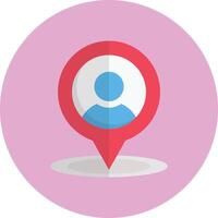 user location vector illustration on a background.Premium quality symbols.vector icons for concept and graphic design.