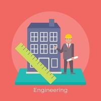 Trendy Engineering Concepts vector