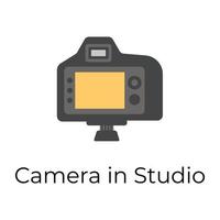 Trendy Digital Camera vector