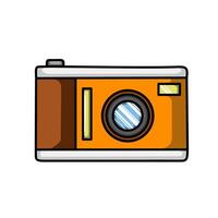 Vector Design Camera Icon Illustration With White Isolated Background