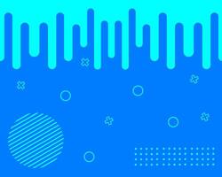 Modern dynamic fluid background abstract vector for business