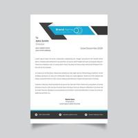 corporate Letterhead design Template vector