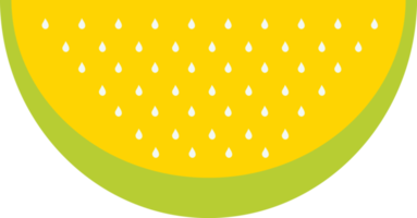 Hand drawn style drawing watermelon png