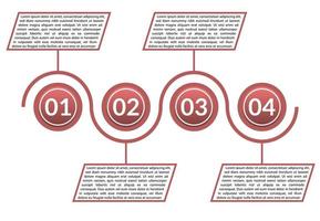 Circle infographic template , simple design business information concept circle gradient , business concept advertising chart template sign isolated vector