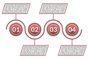 Circle infographic template , simple design business information concept circle gradient , business concept advertising chart template sign isolated vector