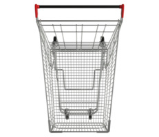 leeg boodschappen doen trolley transparant PNG