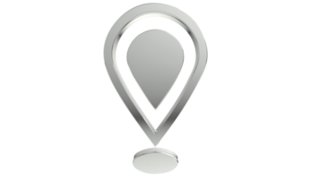 Geolocalization icon isolated on transparent background png