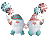 alta qualidade lindo, fofo e engraçado gnome 300dpi 3000x3000px para decoração de natal cartão caneca copo camiseta meia notebook e pod png