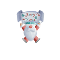 hoogte kwaliteit lief, schattig en grappig gnoom 300 dpi 3000x3000px voor Kerstmis decoratie kaart mok kop t-shirt sok notitieboekje en peul png