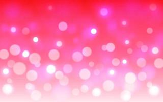 fondo abstracto de luz suave de bokeh de san valentín rosa, partículas de bokeh de ilustración vectorial eps 10, decoración de fondo vector