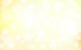 Yellow light bokeh soft light abstract background, Vector eps 10 illustration bokeh particles, Background decoration
