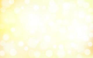 Yellow light bokeh soft light abstract background, Vector eps 10 illustration bokeh particles, Background decoration
