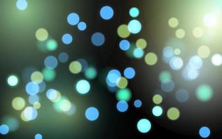 The dark bokeh soft light abstract background, Vector eps 10 illustration bokeh particles, Background decoration