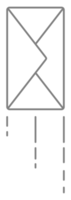 Messaggio icona simbolo, e-mail o notizia cartello per pittogramma, logo, arte illustrazione, sito web, applicazioni o grafico design elemento. formato png