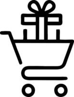 purchase icon in white image, illustration of purchase in white on white background, a purchase design on a white background vector