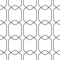 Seamless pattern of chain on white background vector