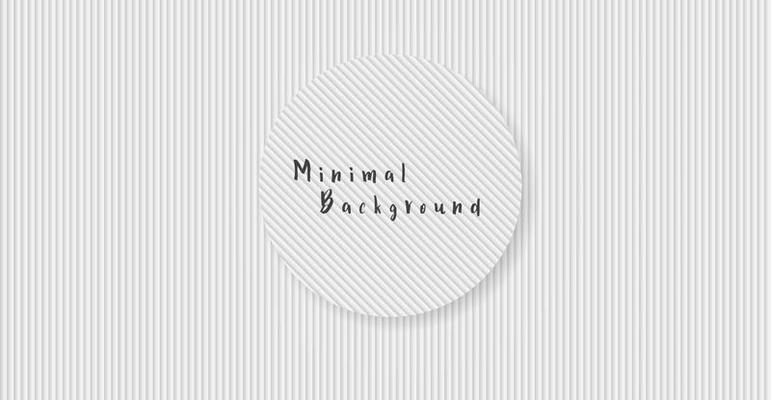 Minimal abstract white background, Vector lines pattern design