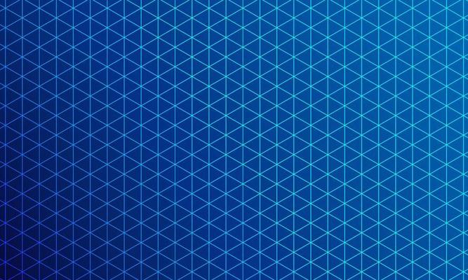 Abstract Background Geometric brings together polygonal shapes on a blue background.