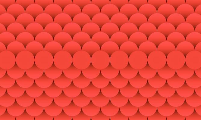 abstract background seamless. Circles that are overlapped in layers with a dark red to light red hue. Use in wallpaper or background.