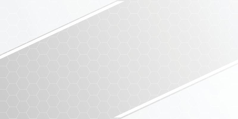 Abstrect white background with hexagon.