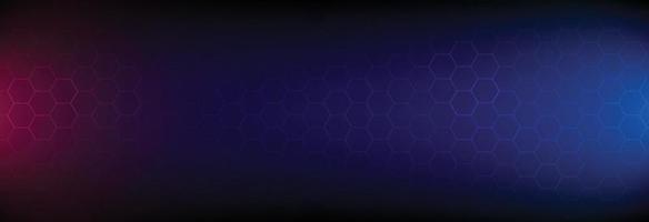 Blue technology hexagon pattern background.vector vector