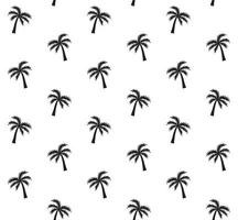 Vector seamless pattern of palm